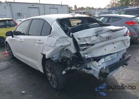 2021 Toyota Corolla Se from USA, damaged, VIN JTDS4MCE5MJ075983